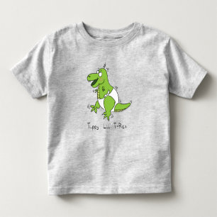 T-Rex Dinosaur Cute Baby Cartoon Toddler T-shirt