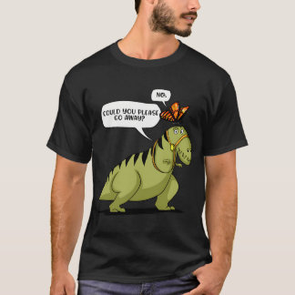 T-Rex Dinosaur Hates Butterfly T-Shirt