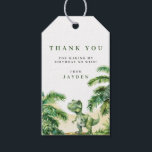 T-Rex Dinosaur Kids Birthday Gift Tags<br><div class="desc">More Cute Birthday Party Tags in The Little Bayleigh Store!</div>