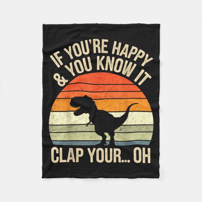 T Rex Dinosaur Meme Funny Dino For Men Women Boy K Fleece Blanket (Front)