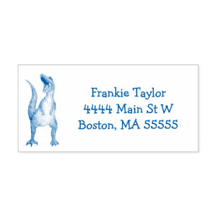 T-Rex Dinosaur Personalized Self-inking Stamp