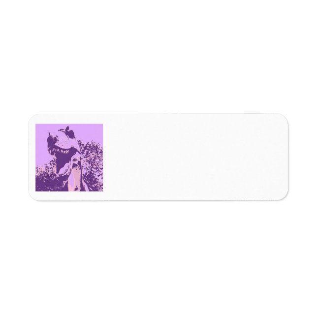 T-Rex Dinosaure Violet (Devant)