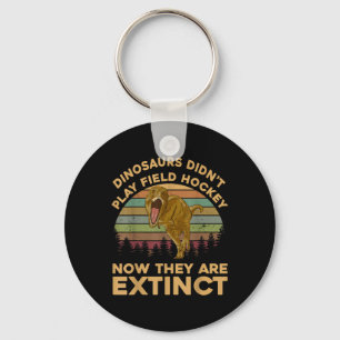 T Rex Dinosaurs Didnt Play Field Hockey Now They A Keychain