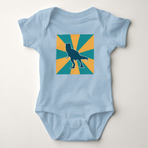 T-rex dinosaurus jurassic animal dino baby bodysuit