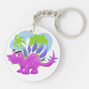 T-Rex et Porte - clé Stegosaurus