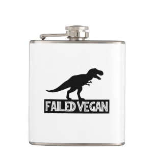 T-Rex Failed Vegan Hip Flask