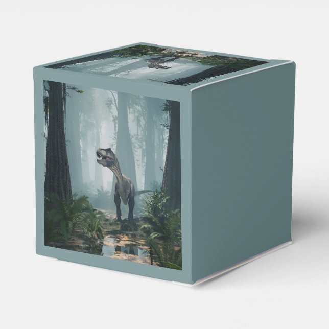 T-Rex Favor Box (Back Side)