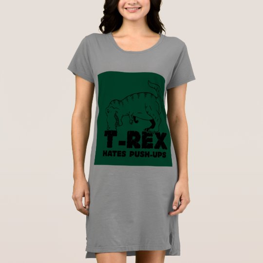 t rex hates push-ups dress