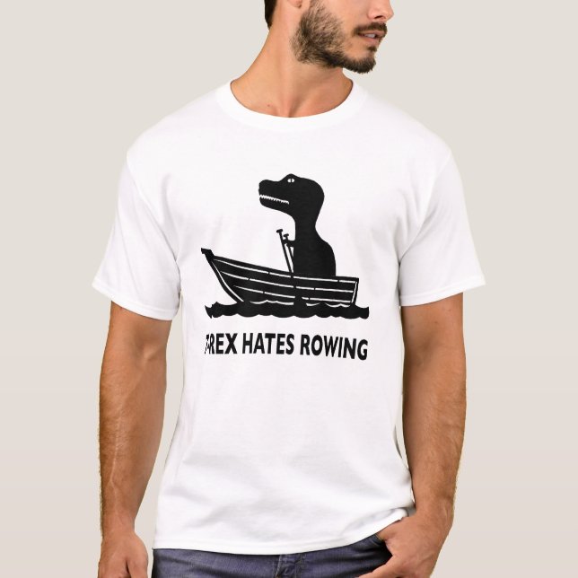 T-Rex Hates Raideur T-Shirt (Devant)