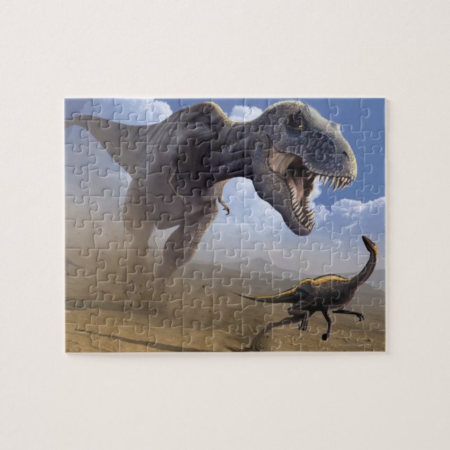T Rex Jigsaw Puzzle (Horizontal)