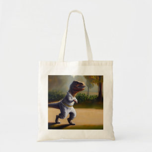 T Rex Jogging Tote Bag