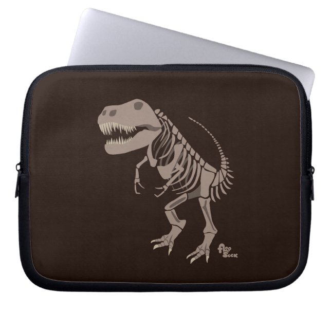 T Rex Laptop Sleeve (Front)