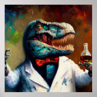 T Rex Mad Scientist
