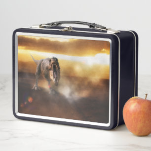 T-Rex Metal Lunch Box