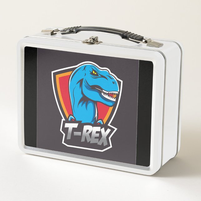T-Rex Metal Lunch Box (T-Rex Lunch Box!)