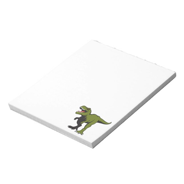 T-Rex Personalized items Notepad (Rotated)