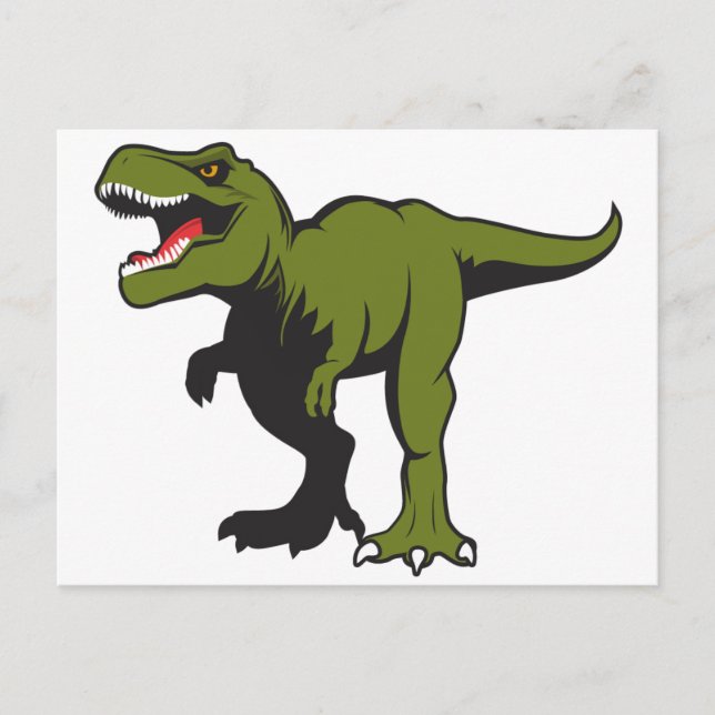 T-Rex Personalized items Postcard (Front)