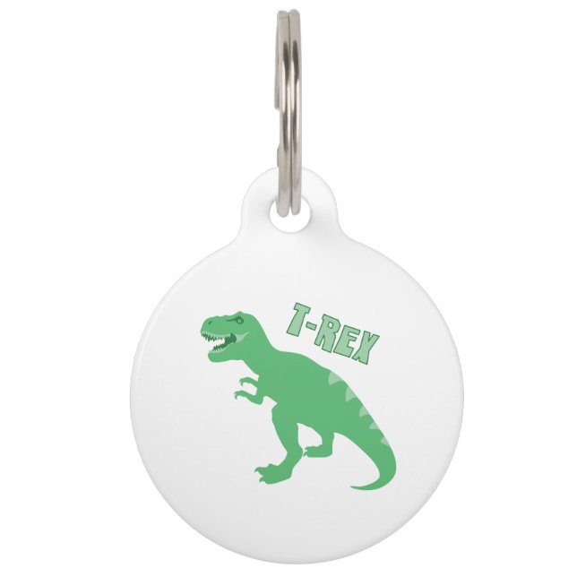 T-Rex Pet Tag (Front)
