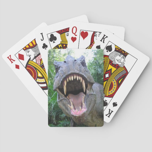 T-Rex Playing Cards (Back)