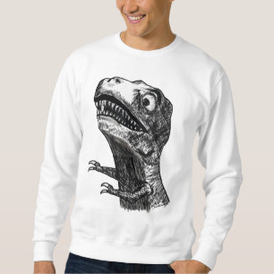 T-Rex Rage Meme - 2-sided Sweatshirt