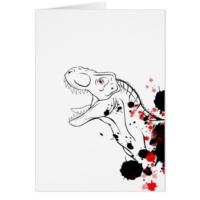 T-Rex (Red and Black) (Front)