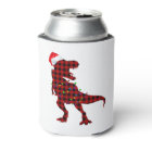 T Rex Red Plaid Buffalo Dinosaur Christmas Pyjamas