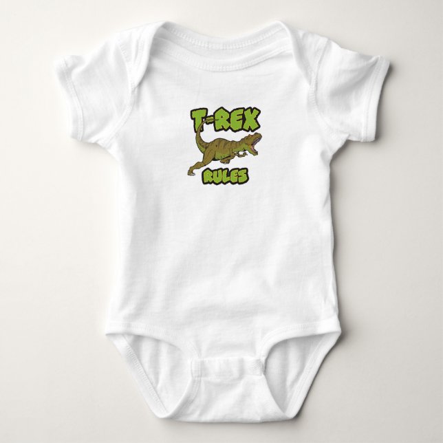 T-Rex Rules Bodysuit (Front)
