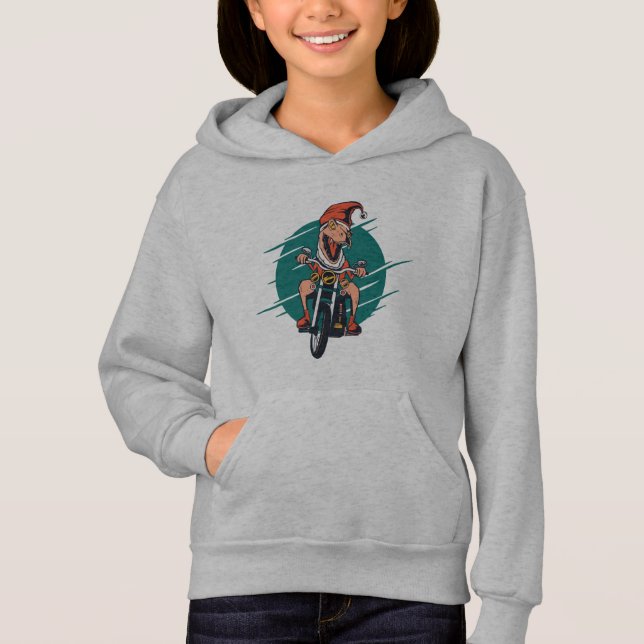 T Rex Santa Biker (Front)