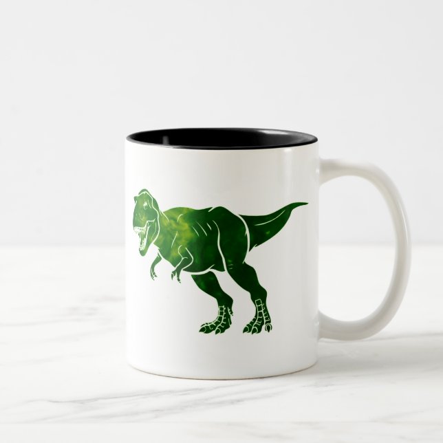 T-Rex Two-Tone Coffee Mug (Right)