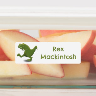 T rex tyrannosaurus dinosaur cartoon personalized