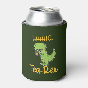 T Rex Tyrannosaurus Illustration Can Cooler