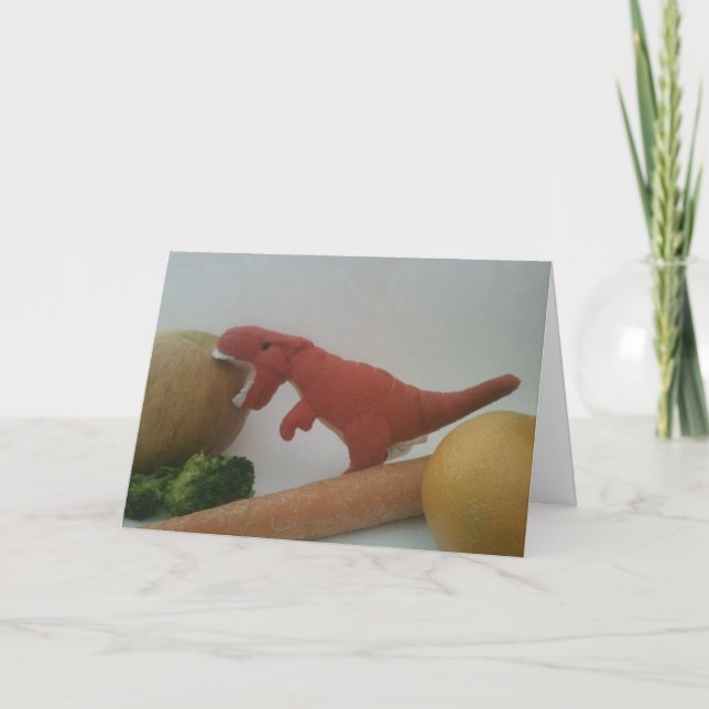 T-Rex Valentine's Card (Front)