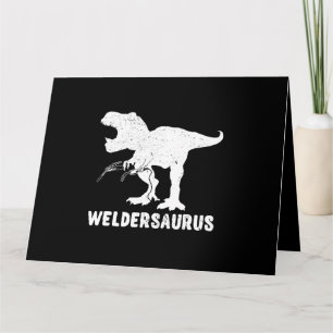 T Rex Welding Tyrannosaurus Rex Welding Dinosaur M Card