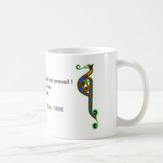T S Eliot - coffee mug (Right)