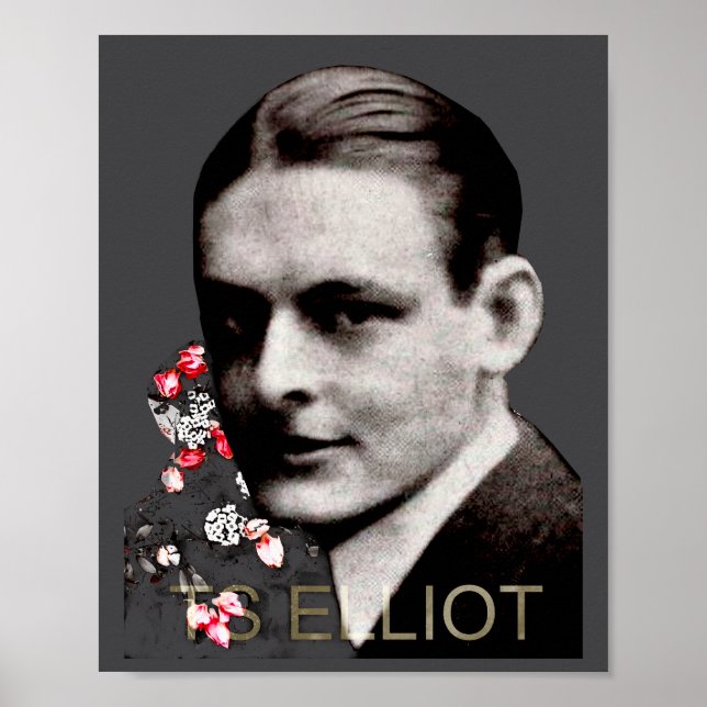 T S Elliot Poster (Front)