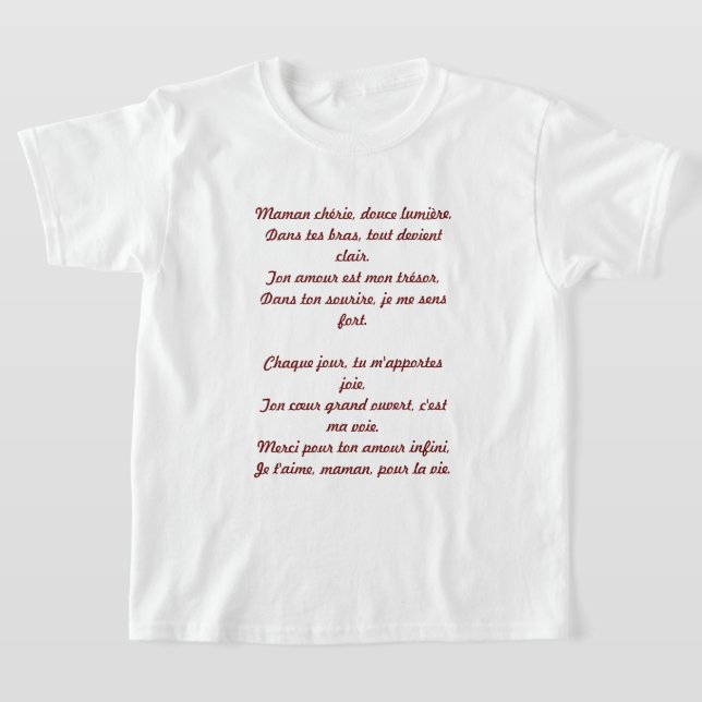 T-shirt  (Laydown)
