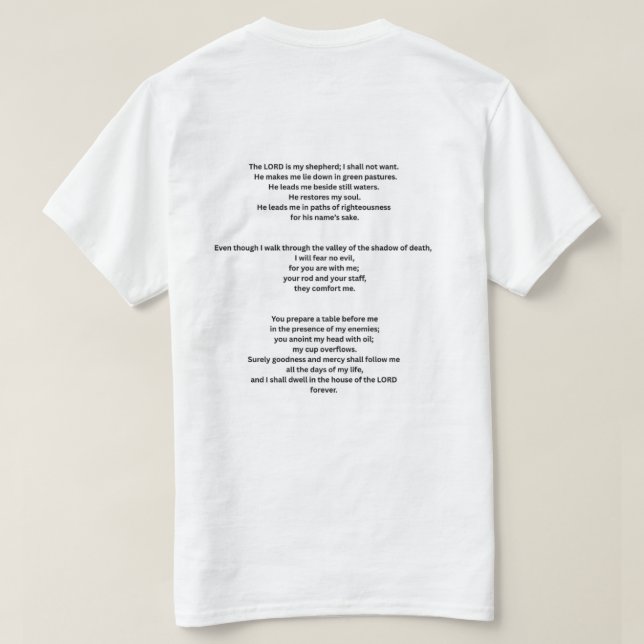 T-Shirt (Design Back)