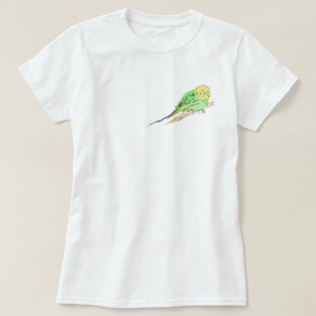 T-SHIRT かわいい!ピヨ·ピヨ·バードTシャツ (Design devant)