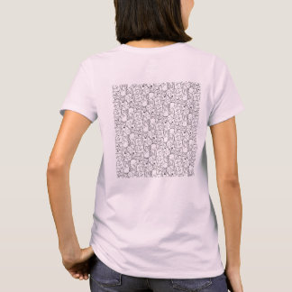 T-SHIRT ウサギ・タイルのテセレーション（AL）