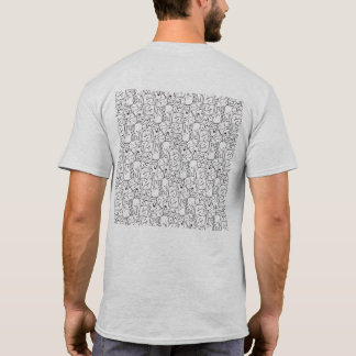 T-SHIRT ウサギ・タイルのテセレーション（AL）Tシャツ