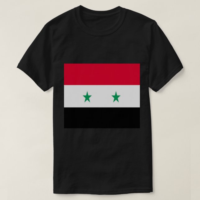 T-SHIRT シリアの旗 (Design devant)