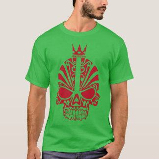 T-SHIRT スカル(赤)
