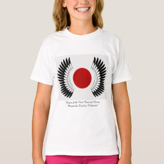T-shirt 丹頂旗 Enfant T-Shirt（Impression du drapeau à couronn