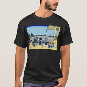 T-shirt 五 百 ら ん 寺, 北 Voir le Mont Fuji de Sazaido, Hokusai