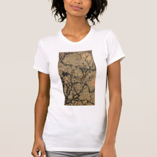 T-SHIRT 動 植 綵 絵(8)梅 晧 , 花