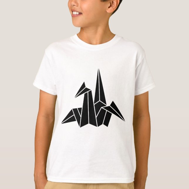 T-SHIRT 折り鶴 (Devant)