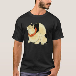 T-shirt 日本猫, chat japonais de 国芳, Kuniyoshi, Ukiyo-e