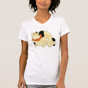 T-shirt 日本猫, chat japonais de 国芳, Kuniyoshi, Ukiyo-e