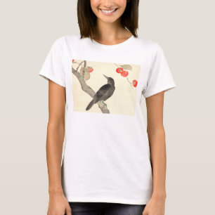 T-shirt 柿 に 烏, 抱 Persimmon et Crow, Hōitsu