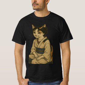 T-SHIRT 浮世絵風三毛猫